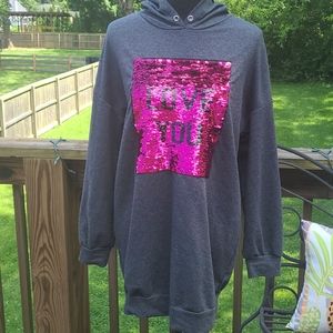 Fashion nova sweatshirt dress